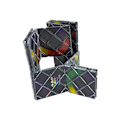 Miniatyrbild 3 av 6: 8 paneler Vikbara pusselkuber Twisty Cubo Magico Professional Cube Classic Toys