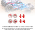 Miniatyrbillede 7 af 8: Hjulbremseskivedele Passer til TRAXXAS Unlimited Desert Racer UDR 1/7 RC Bil Rød