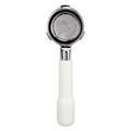 Pikkukuva 6 / 8: 58 mm 3-korvainen Bottomless Portafilter Kahvi Bottomless Portafilter Barsetto Kahvikoneelle C2 Muovi Valkoinen