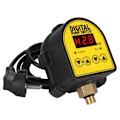 Miniatyrbild 4 av 8: Digital automatisk elektronisk tryckkontrollomkopplare för duschförstärkningsvattenpump AU 220V