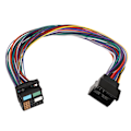 Miniatyrbillede 3 af 8: 60cm 52-polet MQB Quadlock Forlængerkabel Bluetooth 5.0 5‑12V til Bilradiohøjttalere