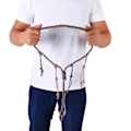 Miniatyrbillede 7 af 8: Bærbar Nylon Andefløjte Snøre Flettet Paracord til Udendørsjagt (Khaki + CP Camouflage)