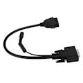 Miniatyrbillede 5 af 8: OBD I Adapterboks Switch Kabling 16-polet Han til 15-polet Hun Bluetooth Konverteringskabel Udskiftning til Launch X431