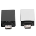 Miniatyrbild 8 av 8: 2st Adapter Konverter USB Micro OTG för Laptop Telefon PC Gamepad Dataöverföring Laddning