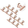 Miniatyrbild 6 av 8: 12st Curve C Nagelförlängningsklämmor Nagelklämma Filklämma NagelkonsttillbehörRose Gold
