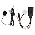 Miniatyrbillede 4 af 8: Bilstereo Radio Bluetooth Audio Forlængerkabel med Mikrofon Udskiftning til Mazda 2 3 5 6 8 2006 og fremefter