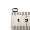 Miniatyrbilde 8 av 8: 100 stk rustfritt stål ovale splittringer Svingbar Snap fiskeutstyrkontakt (5x8mm)
