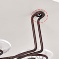 Miniatyrbilde 8 av 8: Jernhengende 6 flasker Vinkoppstativ Glasholder Display Hylle Organizer