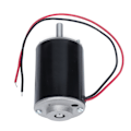Pikkukuva 7 / 8: Pysyvämagneetti DC-moottori, korkea nopeus sähkömoottori ruohonleikkureille CW CCW 26 mm akselin pituus 12V 3500 rpm