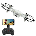 Pikkukuva 5 / 8: Mini-taittodrone, korkearesoluutiokamera, ammattimainen WiFi RC-drone, nelikopteri, valkoinen, 4K