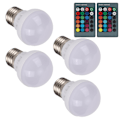 Miniatyrbild 4 av 8: E27 RGB färgskiftande glödlampor 40W LED-lampa med fjärrkontroll för heminredning i sovrummet 85V-265V