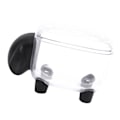 Miniatyrbillede 3 af 8: Bomuldspindholder Får Design Transparent Tandpirkere Opbevaringsboks Beholder Hjemindretning Sort