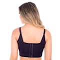 Miniatyrbilde 3 av 4: Full Coverage Push Up Sports BH for Kvinner - Svart, 40C