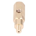 Miniatyrbilde 8 av 8: 1/8in Oljetrykkmåler Adapter Messing T-stykke Sensorsender Universal for bilmodifikasjon