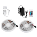 Miniatyrbilde 8 av 8: WIFI Intelligent Styring LED Strip Lys RGB Strimler Vanntette 2835 Chip Lampe Bånd for Soverom EU 100‑240V