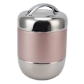 Miniatyrbilde 2 av 8: 1,5L Termisk matbeholder i rustfritt stål, flerlags lekkassikre isolerte lunsjbokser med tetningslokk for arbeid Rose Gold
