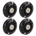 Miniatyrbillede 5 af 8: 4 ST Inline Skate Flash Wheel Rulleskøjter PU-hjul Erstatningshjul 69mm