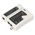 Miniatyrbillede 5 af 8: NS-468B(1088j) Netværkskabels Tester RJ45 RJ11 Linjemåler Multifunktionel Ergonomisk Design DC 9V