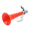 Miniatyrbillede 1 af 8: 180DB Rød Luft Horn Universal 12V/24V Caravan Trykluft Horn til Biler Lastbiler SUV'er Motorcykler