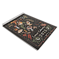 Miniatyrbild 6 av 8: 2023 Dark Forest Lunar Calendar Vattentät 12-månaders färgglad väggkalender med 12 illustrationer för hemmakontoret