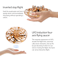Miniatyrbild 5 av 8: Mini Drone Barn Drone Toy Hand Helikopter RC Quadcopter Infraröd Induktion Fjärrkontroll Flygande Flygplan Presenter för pojkar Flickor Vuxna