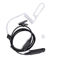 Miniatyrbilde 3 av 8: Overvåking Akustisk Luftledning Ørepropp Headset Hals PTT Mic for UV9R Plus BF9700 BFA58