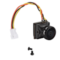 Miniatyrbild 3 av 8: Mini FPV-kamera för Turbo Eos2 2,1 mm-lins 1200TVL CMOS NTSC Automatisk förstärkningskontroll Svart