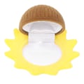 Miniatyrbillede 2 af 8: Rejse Smykke Organizer Mini Bærbar Solsikke Form Ring Halskæde Armbånd Smykke Opbevaringsboks Til Kvinder