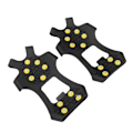 Miniatyrbillede 8 af 8: Is Pigge Spikes Brodder AntiSlip 10 ståldubbar Gå Traction Sne Grips Cramps(L (3942))