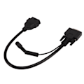 Miniatyrbillede 6 af 8: OBD I Adapterboks Switch Kabling 16-polet Han til 15-polet Hun Bluetooth Konverteringskabel Udskiftning til Launch X431