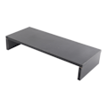 Miniatyrbillede 3 af 8: Skærmsupport Riser Ergonomisk Computerskærm Riser Stativ Ekstra Opbevaringsplads Desktop Notebook Forhøjet Base Sort Valnød