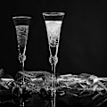 Miniatyrbild 4 av 5: Elegant Set med 2 Champagneglas
