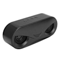 Pikkukuva 3 / 8: Kannettava langaton Bluetooth-kaksoiskautin LED-valolla, basso-stereo kaiutin U-levylle, musta