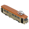 Miniatyrbillede 6 af 8: Børne Legering Trolley Bus Legetøj Kid Simulering Træk Tilbage Bus Model Dekoration Fødselsdagspresente Grøn