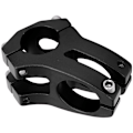 Miniatyrbillede 8 af 8: LUNJE 25,4x35MM Cykelstyr Kort Frempind Riser Aluminiumlegering Cykel Hul Frempind Sort