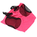 Miniatyrbillede 2 af 8: Heste-Net Fluemaske Åndbar Elastisk Hesteansigtsmaske med Ørebeskyttelse Rideudstyr til Ridesport Rose Red