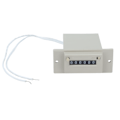 Miniatyrbillede 1 af 8: Elektromagnetisk tæller 0‑999999 6-cifret industriel impuls tæller til maskine AC220V