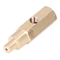Miniatyrbilde 4 av 8: 1/8in Oljetrykkmåler Adapter Messing T-stykke Sensorsender Universal for bilmodifikasjon