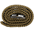 Pikkukuva 7 / 8: Paracord-vyö Käsin kudottu Seikkailu Villiys Selviytyminen Ulkoilu Vyöt Vyö (Vihreä)