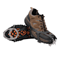 Miniatyrbillede 5 af 8: 1 par 18 tænder Anti-slip Is Pigge Skogrepp Spikes Crampons Stegjärn til Sne Ground Vandring Klatring M