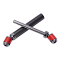 Miniatyrbilde 3 av 8: 2 stk rustbeskyttet metalldrivaksel passer for Axial Scx/Phantom GMADE 4WD Series RC Crawler Car 110-150mm