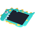 Miniatyrbilde 8 av 8: LCD-tegnetbrett Dinosaurieformet elektronisk doodleboard slettetavle for barn2#