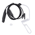 Miniatyrbilde 6 av 8: Overvåking Akustisk Luftledning Ørepropp Headset Hals PTT Mic for UV9R Plus BF9700 BFA58