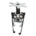 Miniatyrbillede 1 af 8: Overhead Ventil Fjeder Kompressor Kulstofstål Motor Tætning Keeper Fjernelse Jaw Tool Kit Universal Pasform til Biler Let Lastbiler
