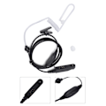Miniatyrbilde 2 av 8: Overvåking Akustisk Luftledning Ørepropp Headset Hals PTT Mic for UV9R Plus BF9700 BFA58
