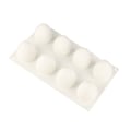 Miniatyrbillede 3 af 8: Æggeform kageform 8 hul silikoneform Non Stick DIY konditorivarer