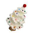 Miniatyrbild 8 av 8: Christmas Tree Crochet Kit för nybörjare Allt-i-ett Söt julgranstickat gör-det-själv-kit typ 1