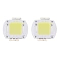 Miniatyrbillede 1 af 8: 2 stk Runde LED-chips 100W Højtydende LED-chip Hvidt lys 9600LM 6000K LED-perler til Hjemmestudiet Udstilling Madlys Spotlight