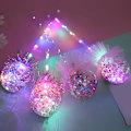 Miniatyrbild 3 av 4: Light Up Wand 16,9 tum lång 3,1 tum kuldiameter Blinkande Färgglad Slitstark Gummi Blinkande LED Wand