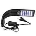 Miniatyrbillede 1 af 8: 10W 220V EU-stik Akvarielampe Klips til Vandplanter Hvid Blå LED